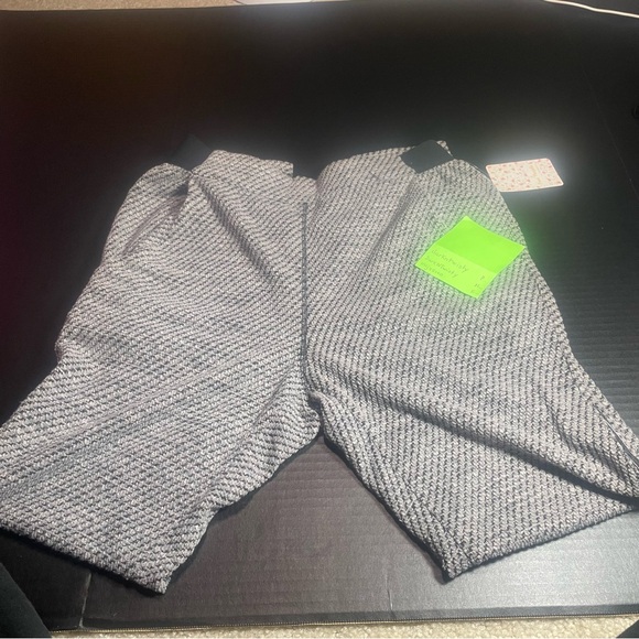 BNWT FREE PEOPLE SLATE COMBO STACKED STREET PANT XS ROOMY AND COMFY! - Picture 10 of 14